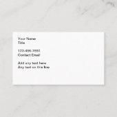 Auto Brokerビジネス車のカードデザイン 名刺 (裏面)