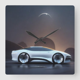 AUTO CAR スクエア壁時計