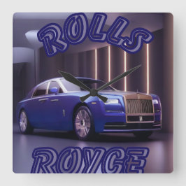 AUTO CAR スクエア壁時計