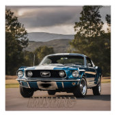 AUTO CAR ポスター (正面)