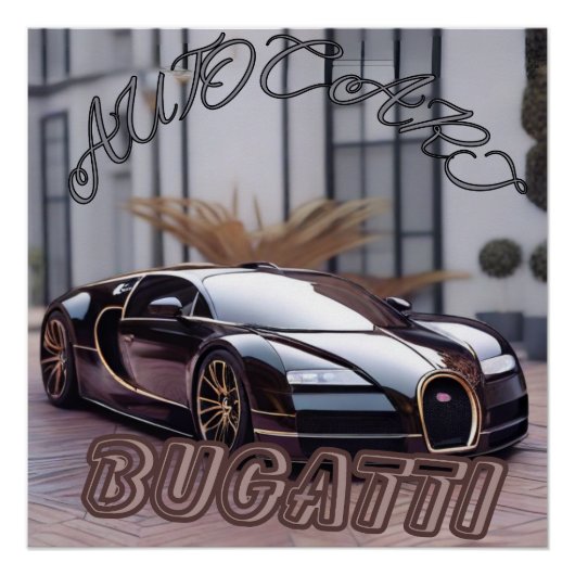 AUTO CAR ポスター (正面)