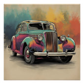 AUTO CAR ポスター (正面)