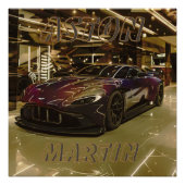 AUTO CAR ポスター (正面)