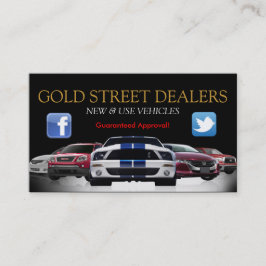 Auto、Car、Dealership Business Card 名刺