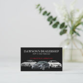 Auto、Car、Dealership Business Card 名刺 (スタンド正面)