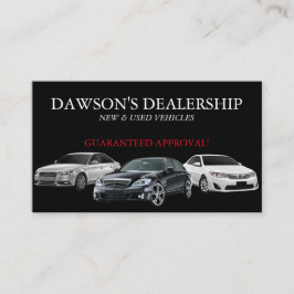 Auto、Car、Dealership Business Card 名刺
