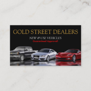Auto、Car、Dealership Business Card 名刺