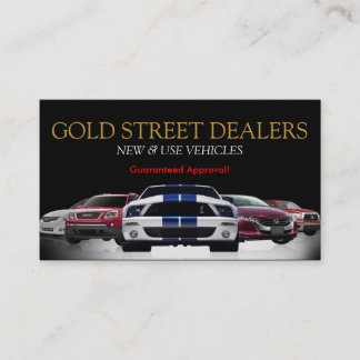 Auto、Car、Dealership Business Card 名刺
