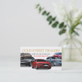 Auto、Car、Dealership Business Card 名刺 (スタンド正面)