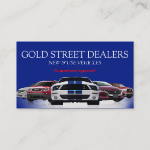 Auto、Car、Dealership Business Card 名刺