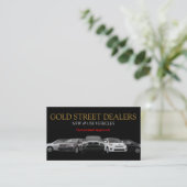 Auto、Car、Dealership Business Card 名刺 (スタンド正面)