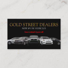 Auto、Car、Dealership Business Card 名刺