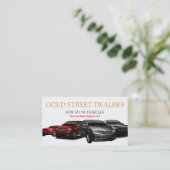 Auto、Car、Dealership Business Card 名刺 (スタンド正面)