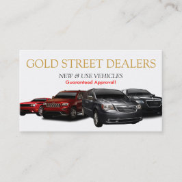 Auto、Car、Dealership Business Card 名刺