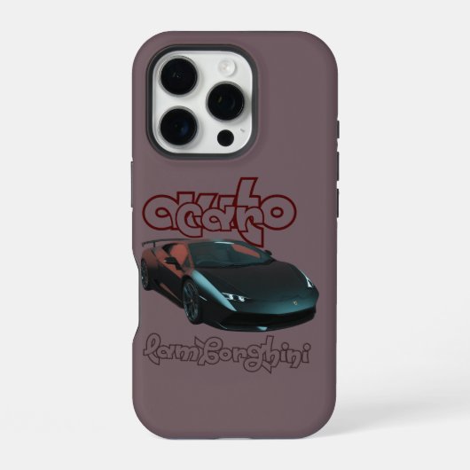 AUTO CAR iPhoneケース (裏面)