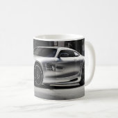 AUTO CAR MG Mercedes コーヒーマグカップ (正面右)