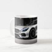 AUTO CAR MG Mercedes コーヒーマグカップ (正面左)