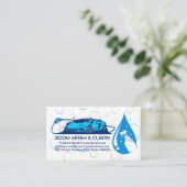 Auto Care | Car Wash Services 名刺 (スタンド正面)