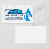Auto Care | Car Wash Services 名刺 (正面/裏面)