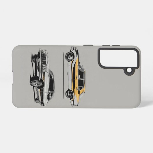 AUTO CARS SAMSUNG GALAXYケース (裏面横)
