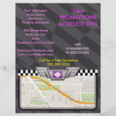 Auto Centre / Mechanic Flyer チラシ (裏面)