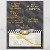 Auto Centre / Mechanic Flyer チラシ (裏面)