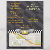 Auto Centre / Mechanic Flyer チラシ (裏面)