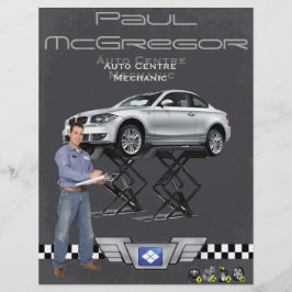 Auto Centre / Mechanic Flyer チラシ
