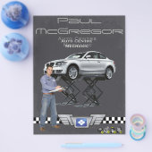 Auto Centre / Mechanic Flyer チラシ (シングル)