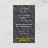Auto Centre  - TuneUp Mechanic Business Card 名刺 (裏面)