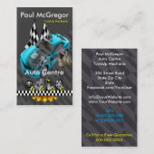 Auto Centre / TuneUp Mechanic Business Card 名刺 (正面/裏面)