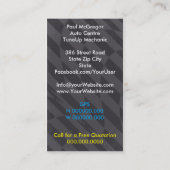 Auto Centre / TuneUp Mechanic Business Card 名刺 (裏面)