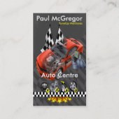 Auto Centre / TuneUp Mechanic Business Card 名刺 (正面)