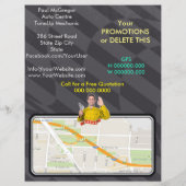 Auto Centre  - TuneUp Mechanic Flyer チラシ (裏面)