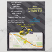 Auto Centre / TuneUp Mechanic Flyer チラシ (裏面)