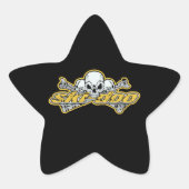 Auto-colant Ski-doo 星シール (正面)