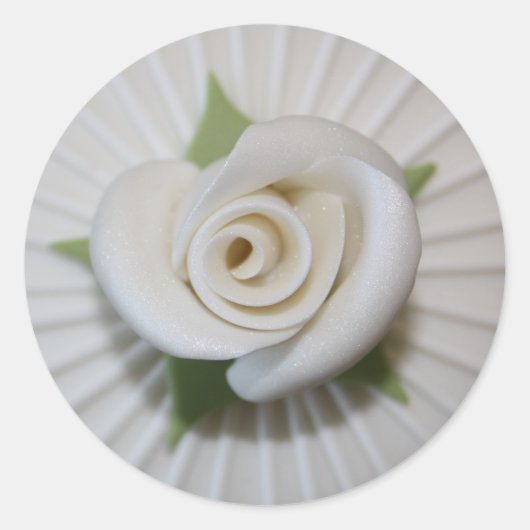 Auto colante Botão de Rosa ラウンドシール (正面)