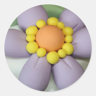Auto colante Flor de Açucar ラウンドシール