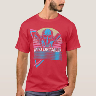 Auto Detailer Car Detailer Auto Detailing Retro gi Tシャツ