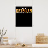 Auto Detailer Detailer New Car 感じ's ポスター (キッチン)