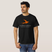 Auto Detailing | 車の修理店フライングバードロゴ Tシャツ (正面フル)