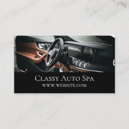 Auto Detailing Car Service Dealer 名刺