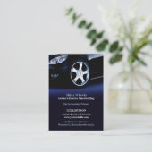 Auto Detailing Chubby Business Card 名刺 (スタンド正面)