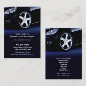 Auto Detailing Chubby Business Card 名刺 (正面/裏面)