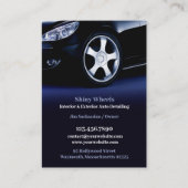 Auto Detailing Chubby Business Card 名刺 (正面)