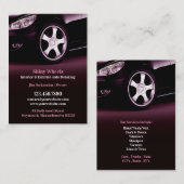 Auto Detailing Chubby Business Card 名刺 (正面/裏面)