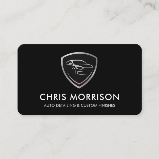 Auto Detailing Mobile Car Wash 名刺 (正面)