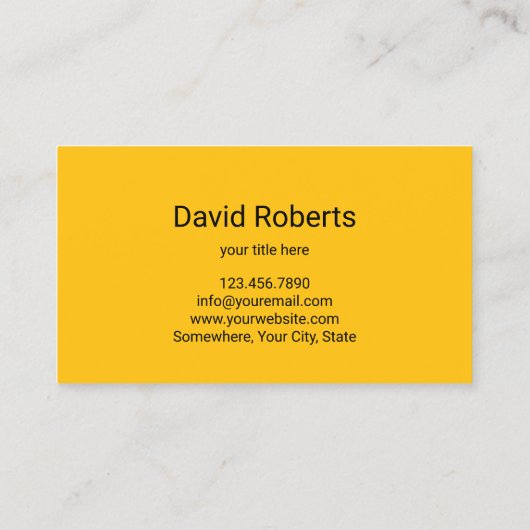 Auto Detailing Muscle Car Professional Car Wash  名刺 (裏面)