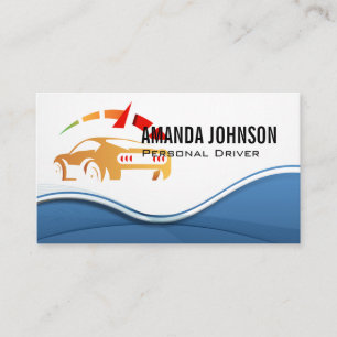 Auto Driving Logo 車 名刺
