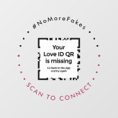 Auto Fensteraufkleber - QR - PURE Collection ウィンドウサイン (シート)